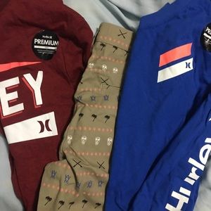 NWT Boy’s XL Hurley Bundle